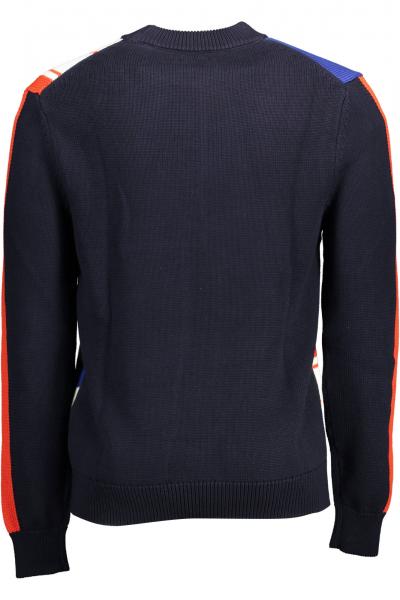 maglia uomo GANT L blu tessuto CZ40 Moda