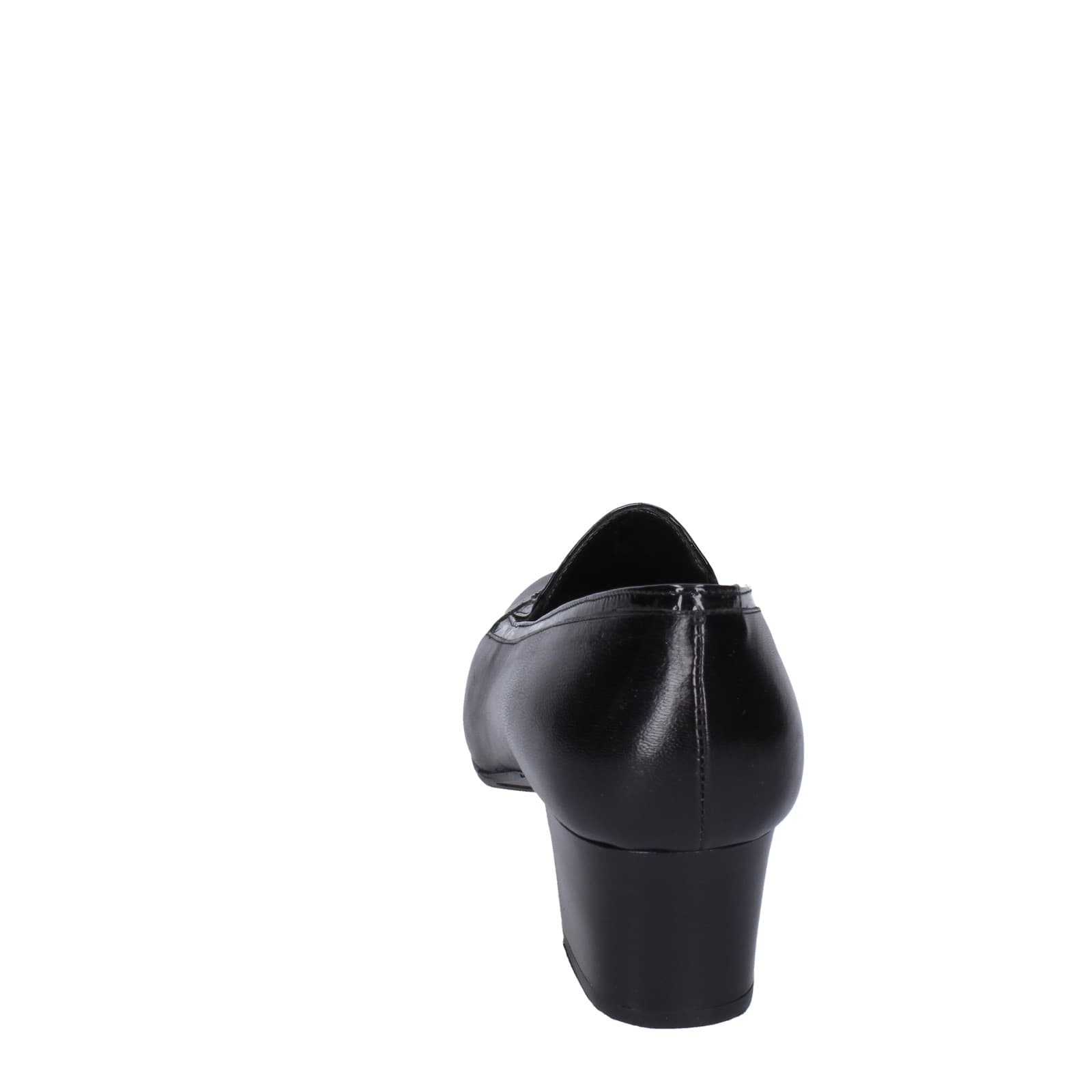 scarpe donna CONFORT decollete nero pelle vernice EZ413 Spedizione Gratuita