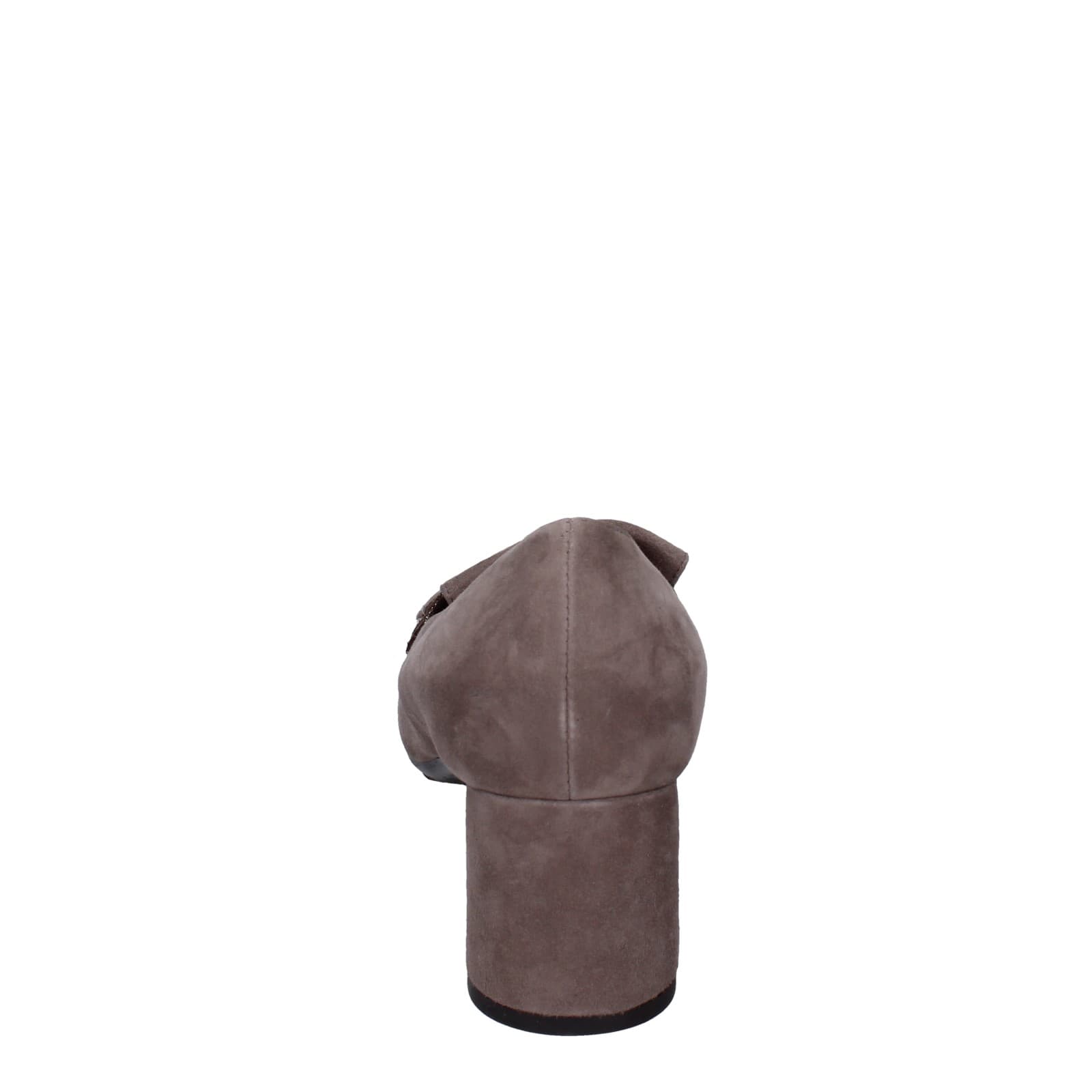 scarpe donna CONFORT decollete marrone camoscio EZ399 Negozi Online