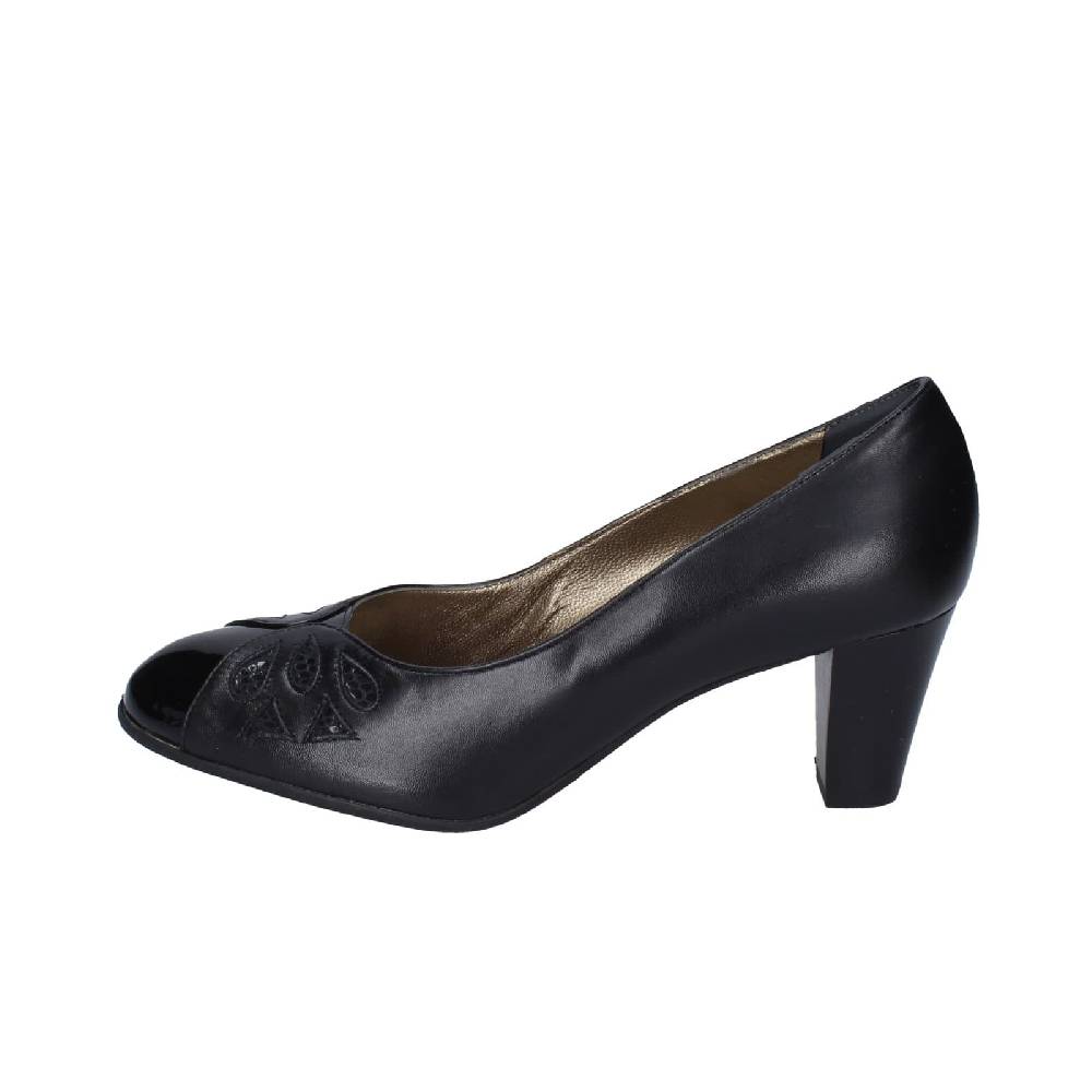 scarpe donna CONFORT decollete nero pelle vernice EZ400 Shopping Online