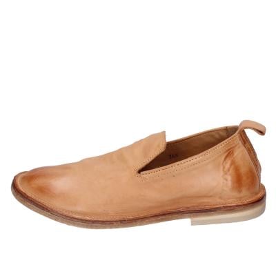 scarpe donna MOMA mocassini marrone pelle 1FS313-AF VINTAGE BD675 Sconto