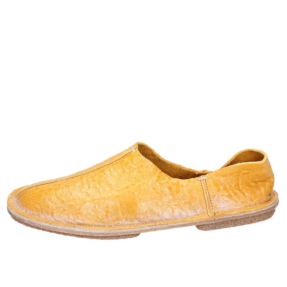 scarpe donna MOMA mocassini giallo pelle 1FS438 EY637 Offerta