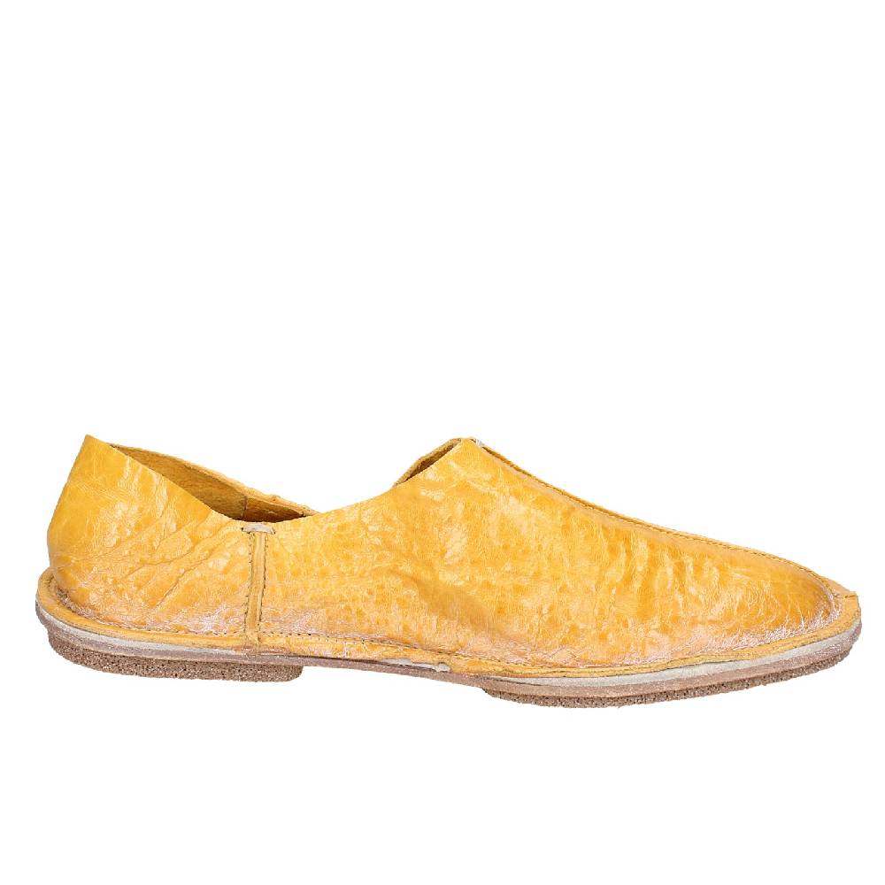 scarpe donna MOMA mocassini giallo pelle 1FS438 EY637 Offerta