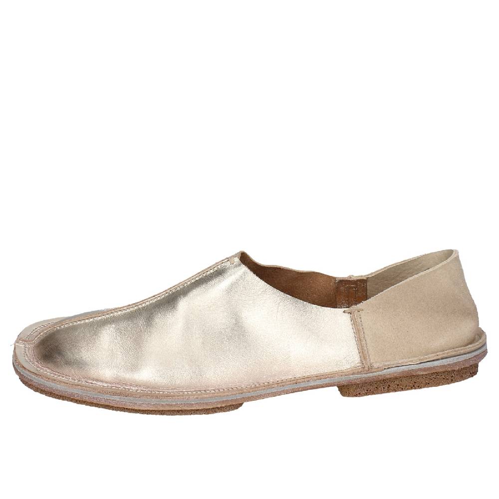 scarpe donna MOMA mocassini platino pelle 1FS438 EY636 Economico