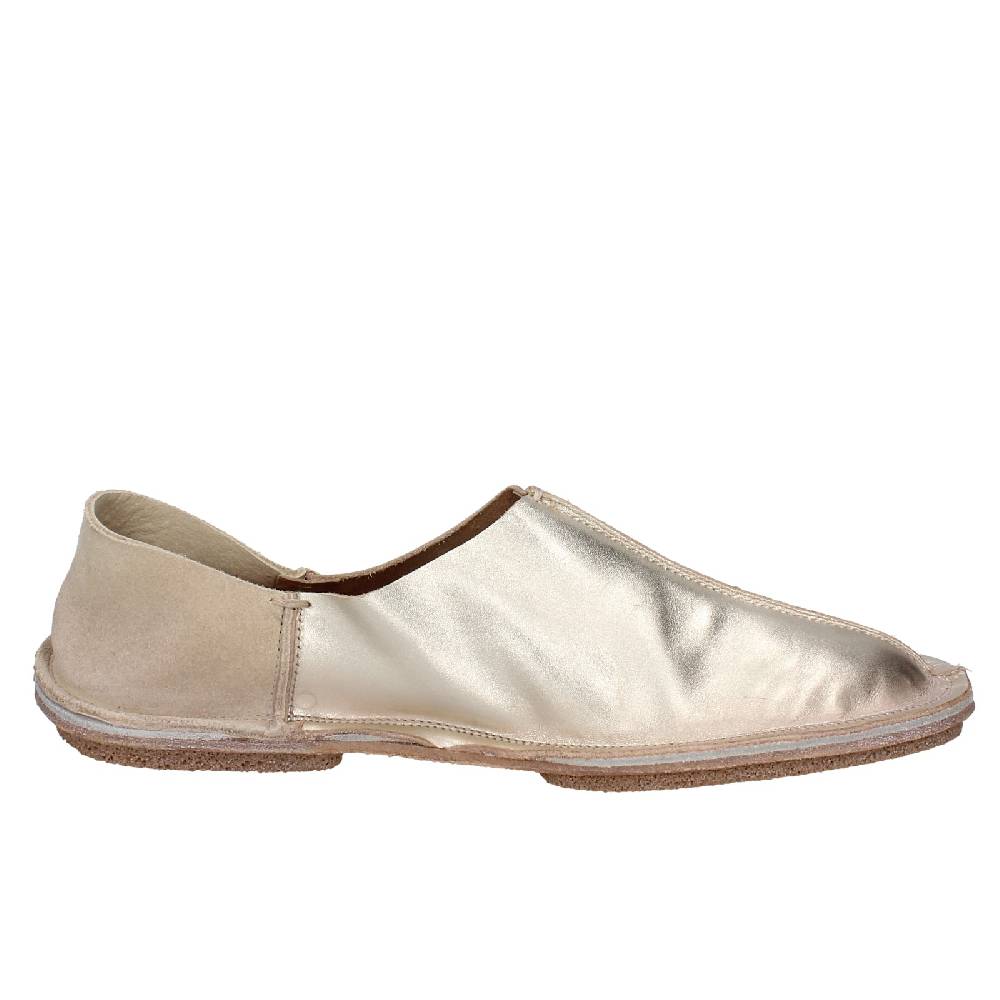 scarpe donna MOMA mocassini platino pelle 1FS438 EY636 Economico