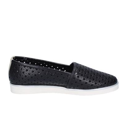 scarpe donna BALDININI mocassini nero pelle BF754 Negozio