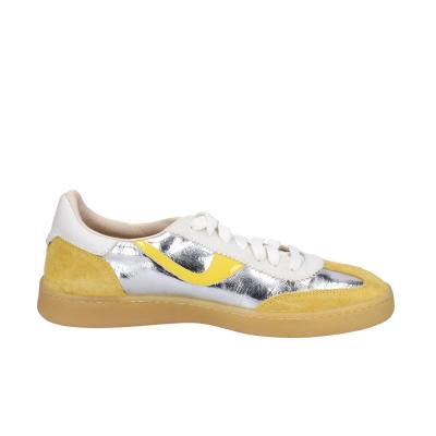 scarpe donna MOMA sneakers giallo camoscio argento 3AS420-CRV3 BC821 Moda