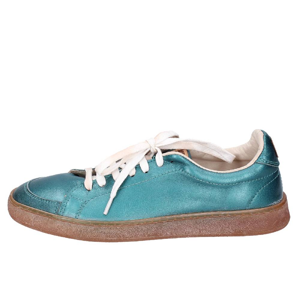 scarpe donna MOMA sneakers verde pelle 49401A VINTAGE EX456 2025