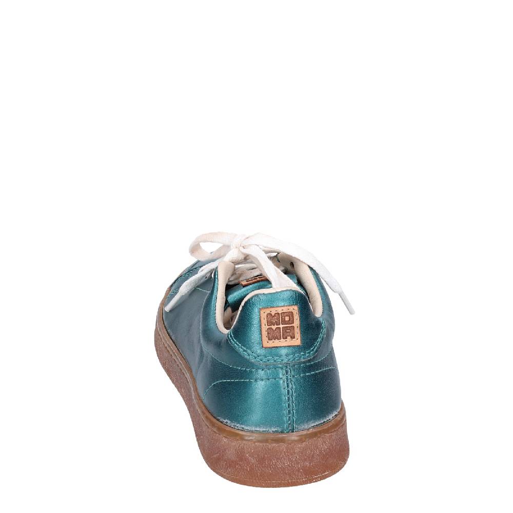 scarpe donna MOMA sneakers verde pelle 49401A VINTAGE EX456 2025
