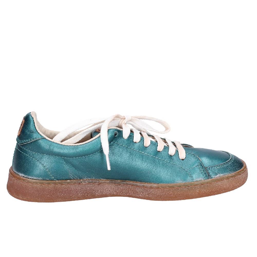 scarpe donna MOMA sneakers verde pelle 49401A VINTAGE EX456 2025