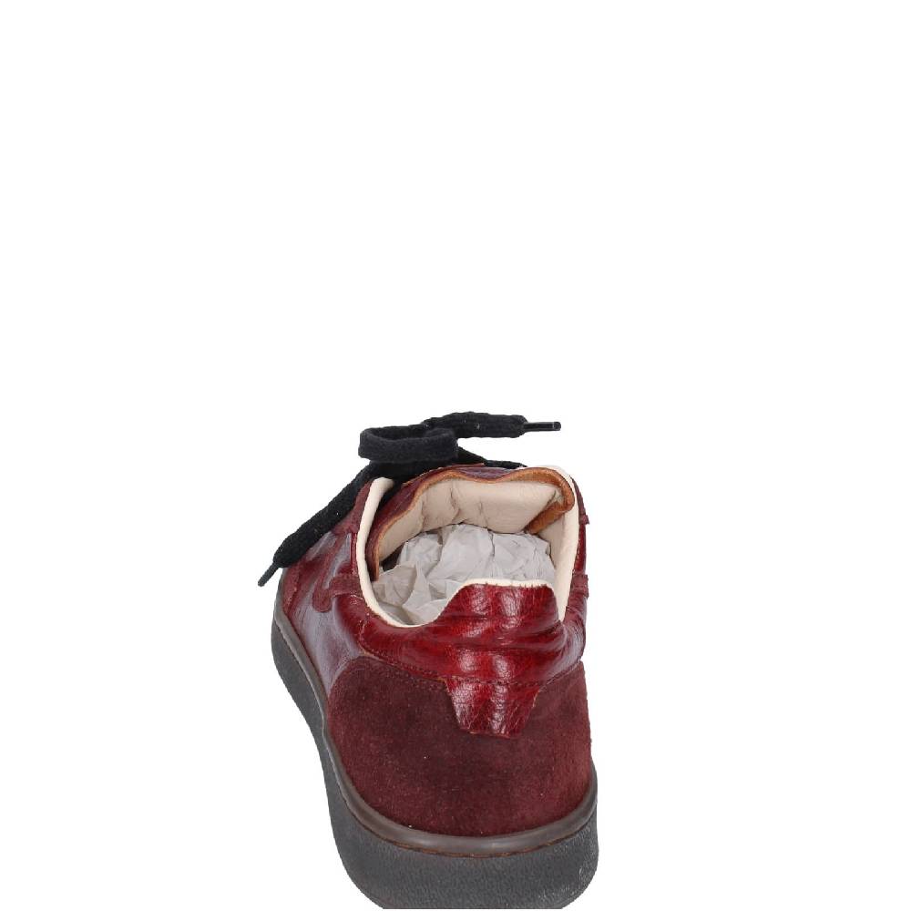 scarpe donna MOMA sneakers bordeaux pelle camoscio 89301A EY596 Pezzi Unici