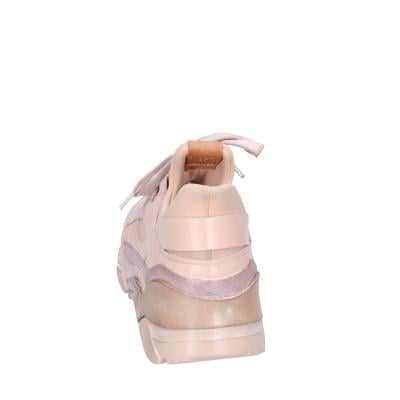 scarpe donna MOMA sneakers rosa pelle tessuto BK453 Qualità Garantita