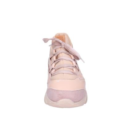 scarpe donna MOMA sneakers rosa pelle tessuto BK453 Qualità Garantita