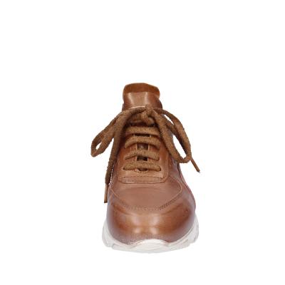 scarpe donna MOMA sneakers marrone pelle camoscio BK477 Negozi Online