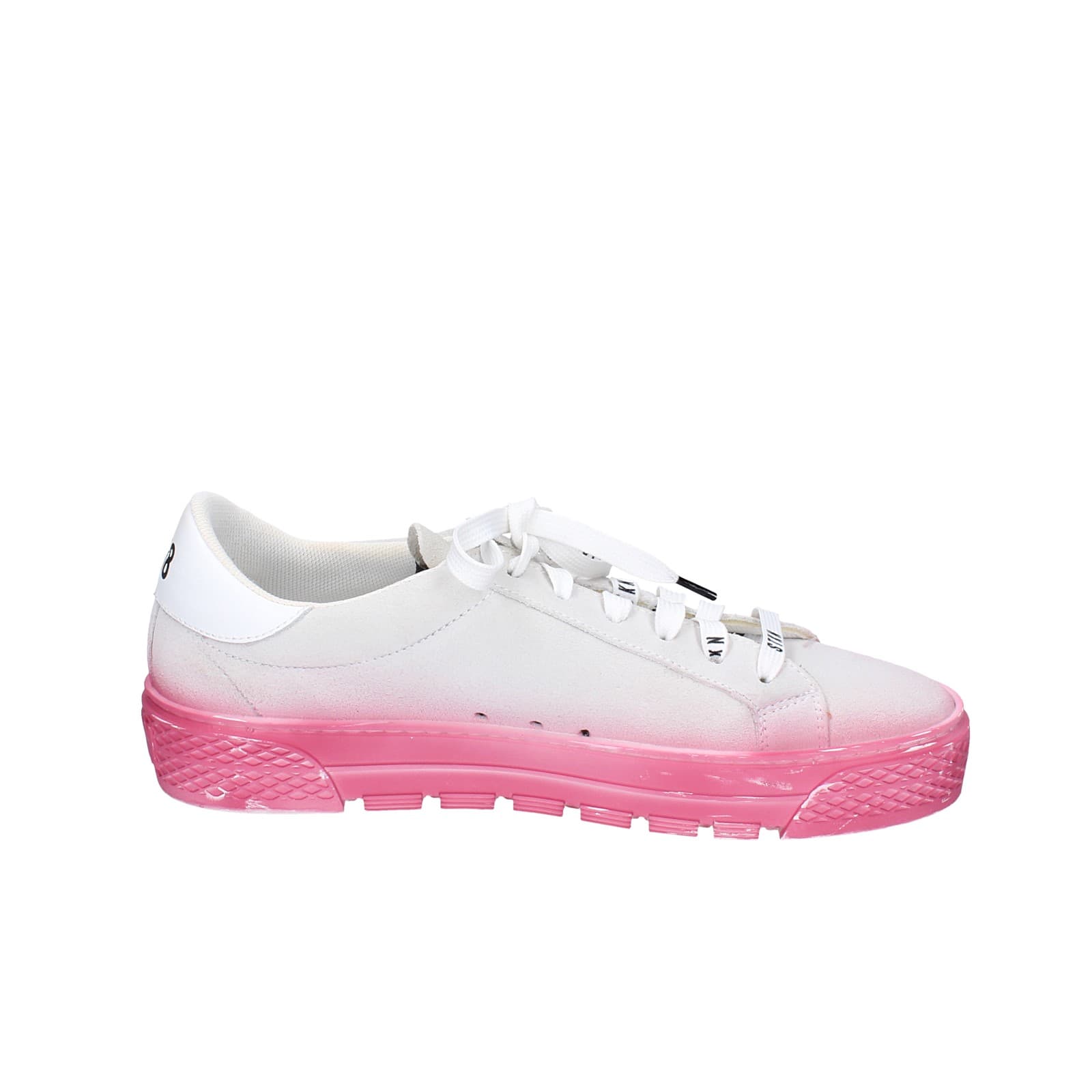 scarpe donna STKN sneakers grigio camoscio rosa EY134 Acquista Ora