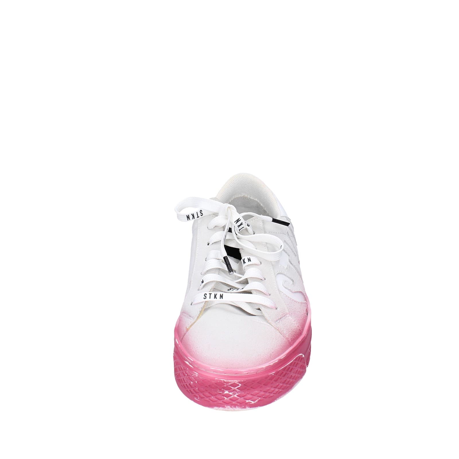scarpe donna STKN sneakers grigio camoscio rosa EY134 Acquista Ora