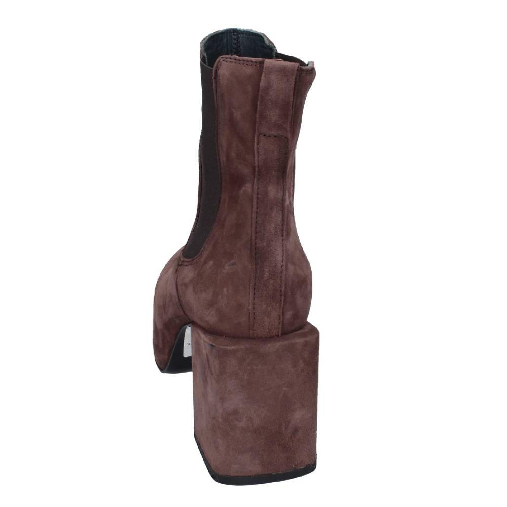 scarpe donna MOMA stivaletti marrone camoscio 87301C EY581 Promozione Limitata