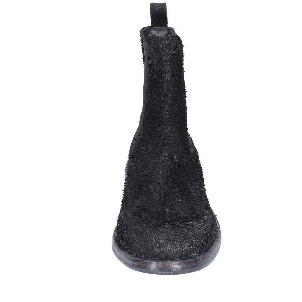scarpe donna MOMA stivaletti nero pelle pitonata 1CW350 EY571 Offerte