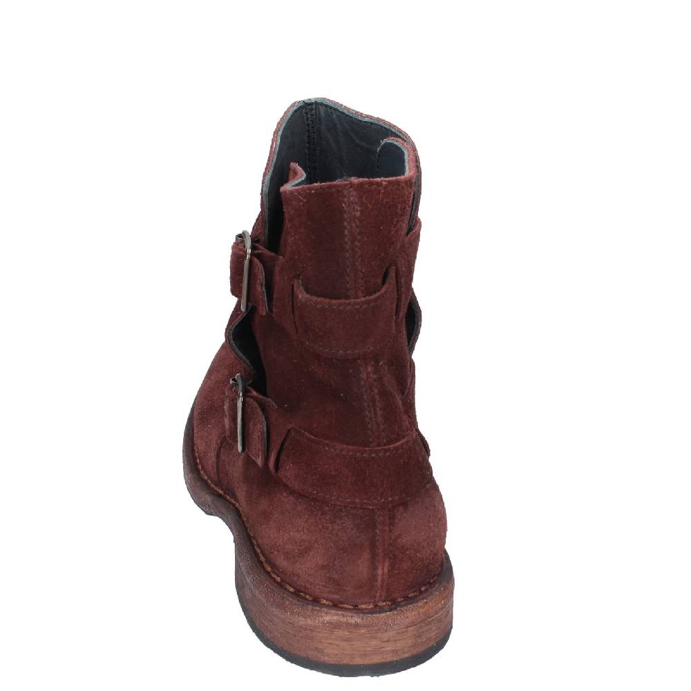 scarpe donna MOMA stivaletti marrone camoscio 71303C EY572 Hotsell
