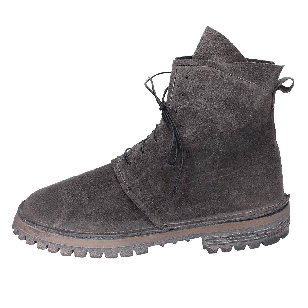 scarpe donna MOMA stivaletti grigio camoscio 73302C EY639 Vendita Calda