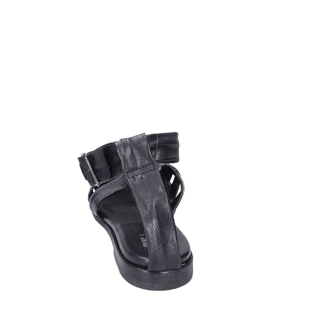 scarpe donna MOMA sandali nero pelle 32404G VINTAGE EX404 Negozio