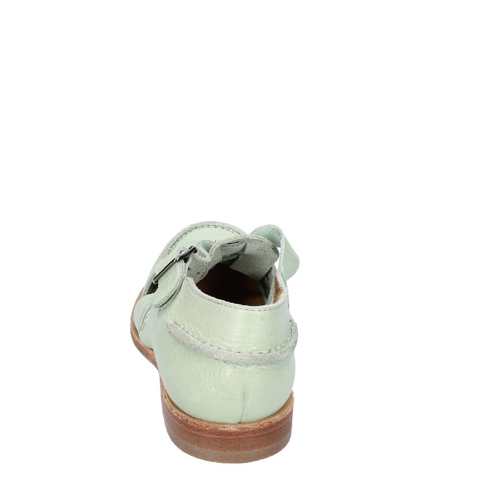 scarpe donna MOMA sandali verde pelle 40407G VINTAGE EX458 In Saldo