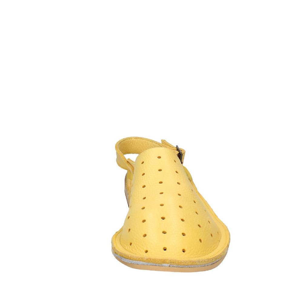 scarpe donna MOMA sandali giallo pelle 36404G VINTAGE EX438 Nuova