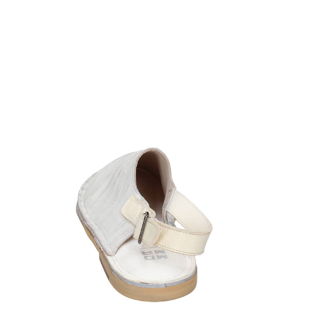 scarpe donna MOMA sandali bianco pelle 36402G VINTAGE EX440 2025