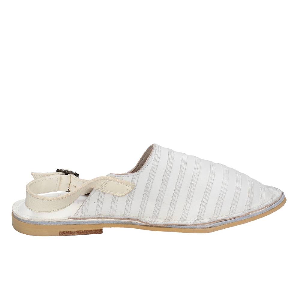 scarpe donna MOMA sandali bianco pelle 36402G VINTAGE EX440 2025