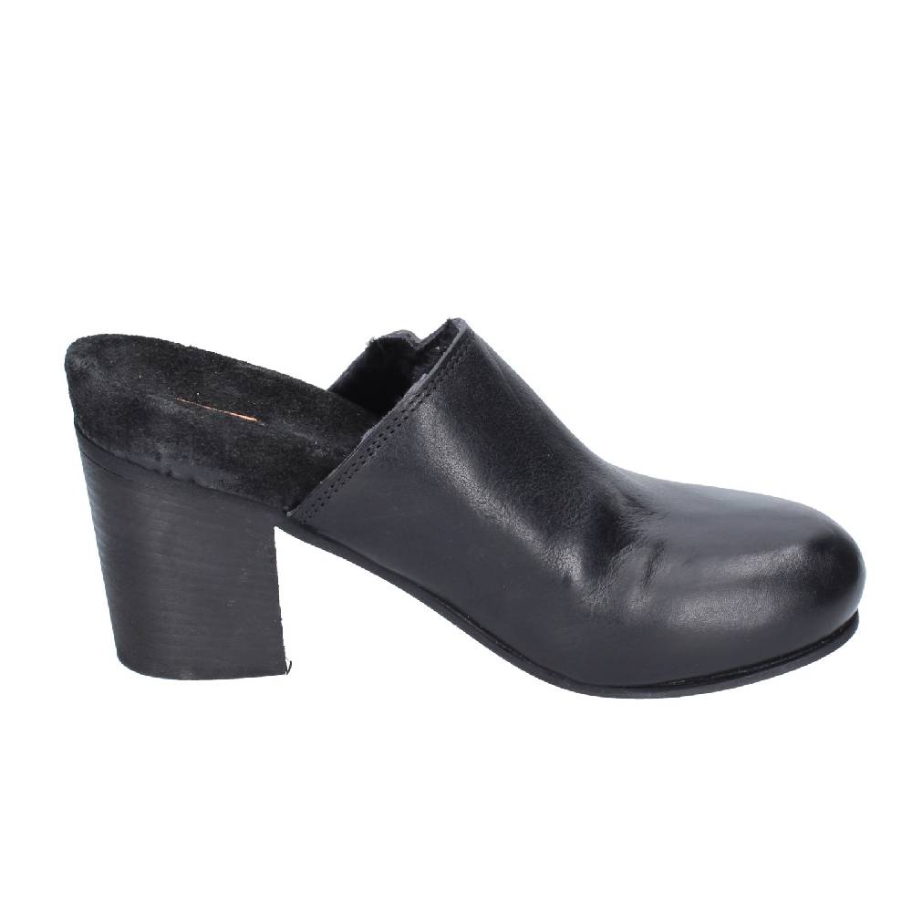 scarpe donna MOMA sandali nero pelle 86301G EY617 In Linea
