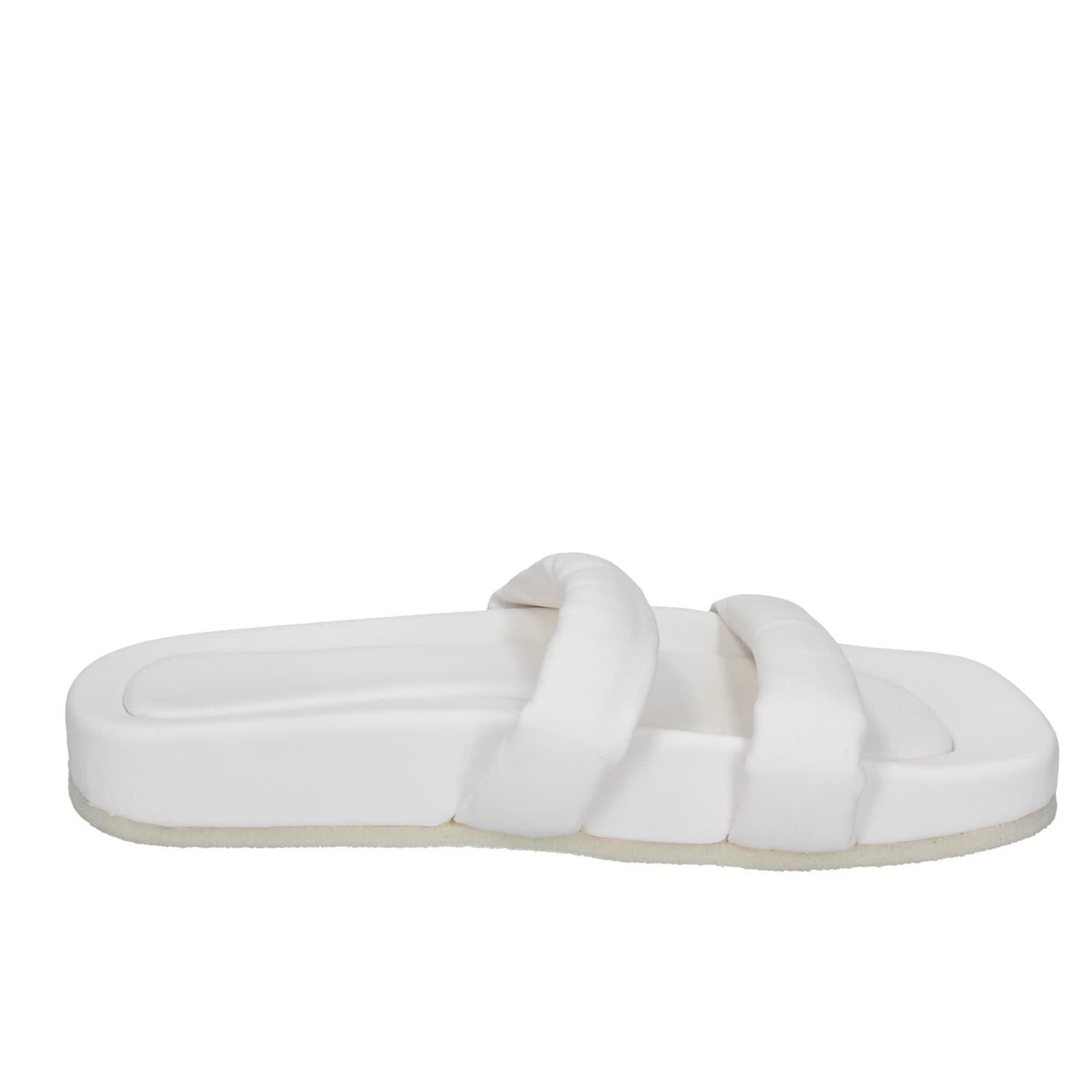 scarpe donna MOMA sandali bianco pelle EY601 Vendita
