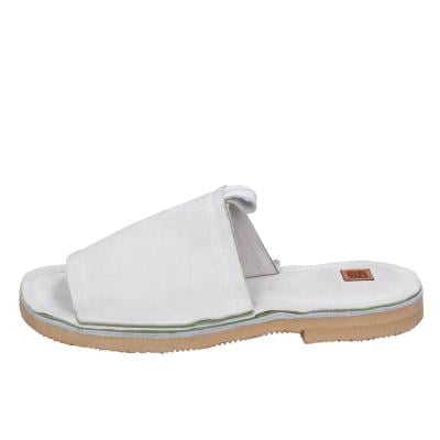 scarpe donna MOMA sandali bianco camoscio BK121 Soddisfazione Garantita