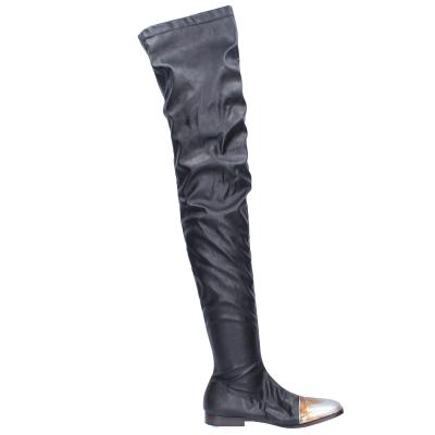 scarpe donna MOMA stivali nero pelle BK302 Acquista Ora