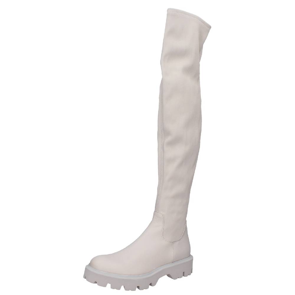 scarpe donna ROBERTO FESTA stivali beige pelle EX552 Shopping Online