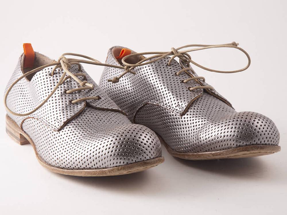 Openclosedshoes GRETTA35 LAMIER ACCIAIO Qualità