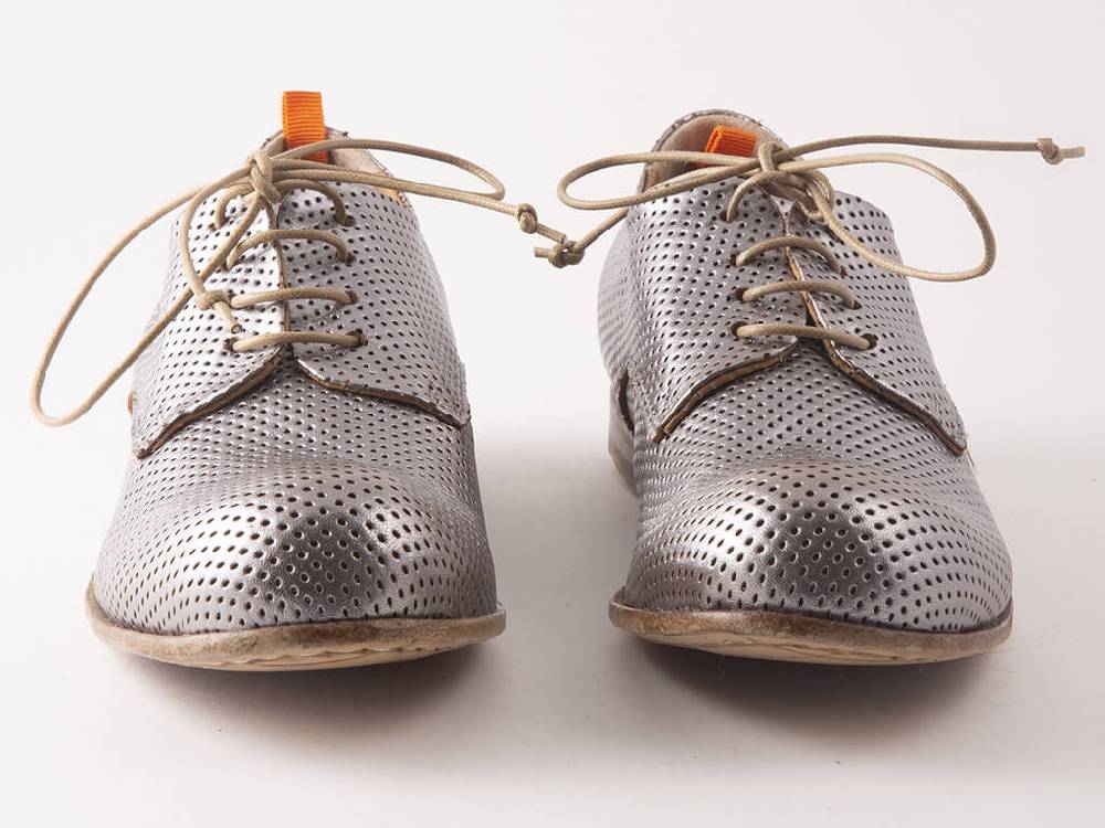Openclosedshoes GRETTA35 LAMIER ACCIAIO Qualità