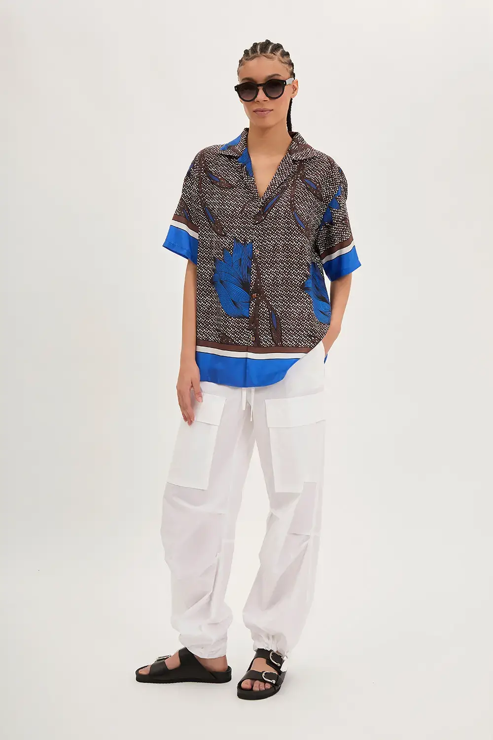 P.A.R.O.S.H. CAMICIA STAMPA WAX Outlet