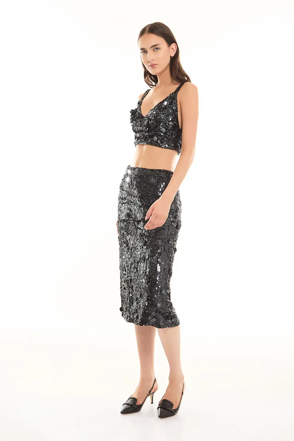 P.A.R.O.S.H. LONGUETTE FULL PAILLETTES Saldi