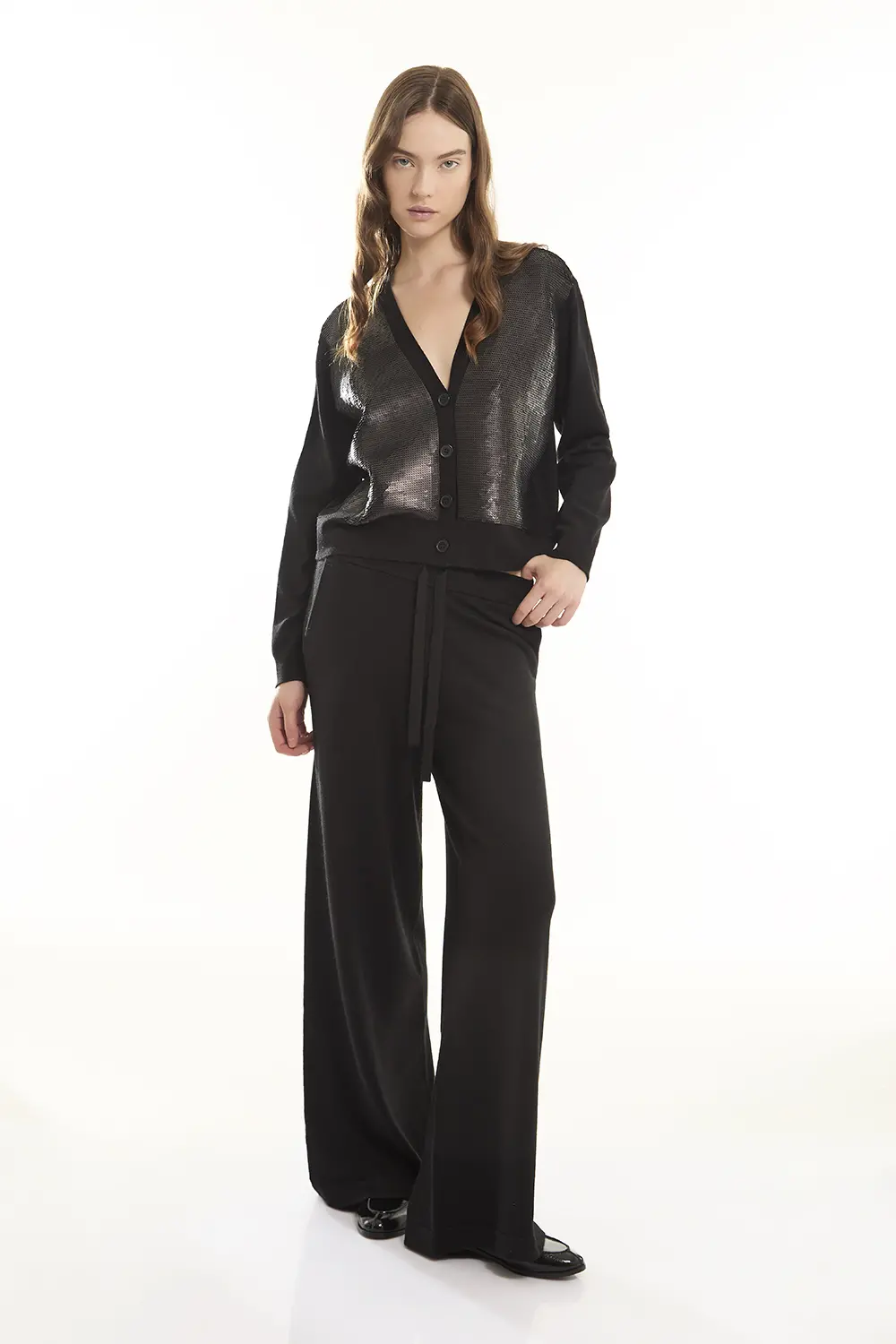 P.A.R.O.S.H. PANTALONE IN MAGLIA 2025