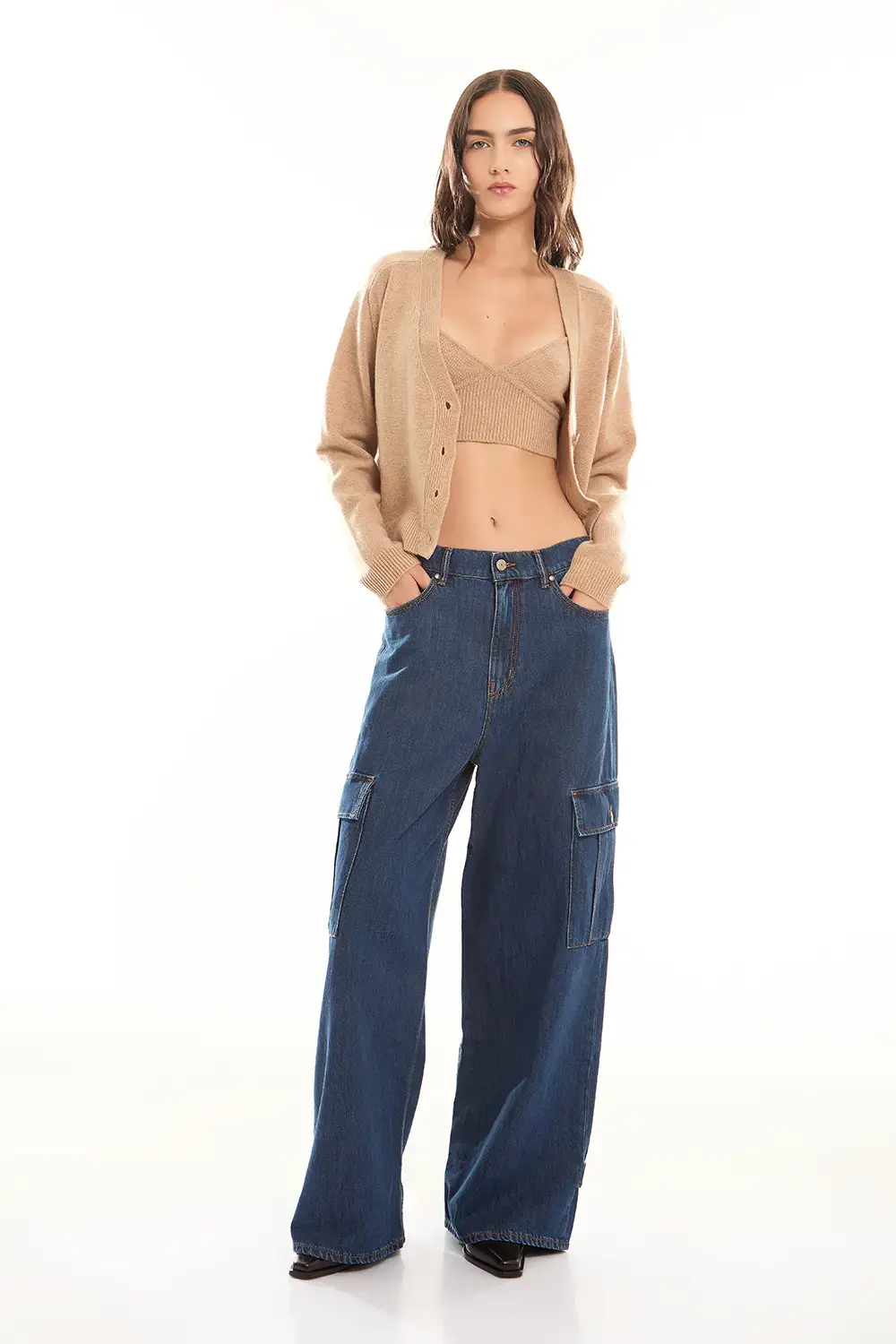 P.A.R.O.S.H. CARDIGAN IN LANA Moda