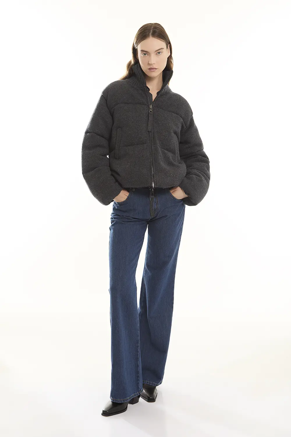 P.A.R.O.S.H. PIUMINO IN LANA REVERSIBILE Saldi