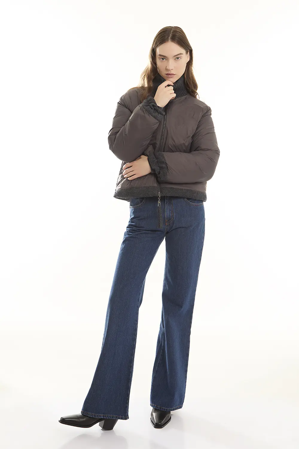 P.A.R.O.S.H. PIUMINO IN LANA REVERSIBILE Saldi
