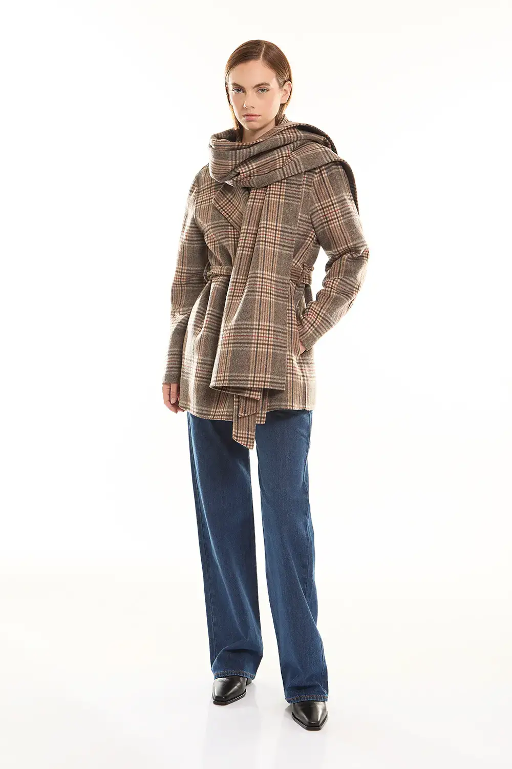 P.A.R.O.S.H. CAPPOTTO CHECK Nuova