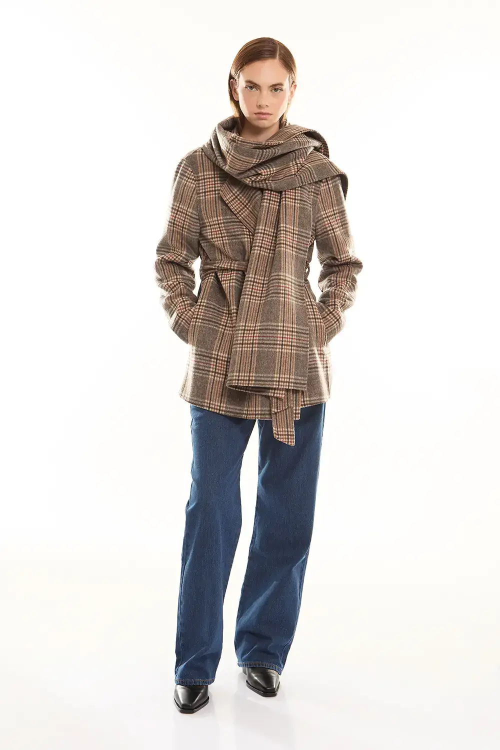 P.A.R.O.S.H. CAPPOTTO CHECK Nuova