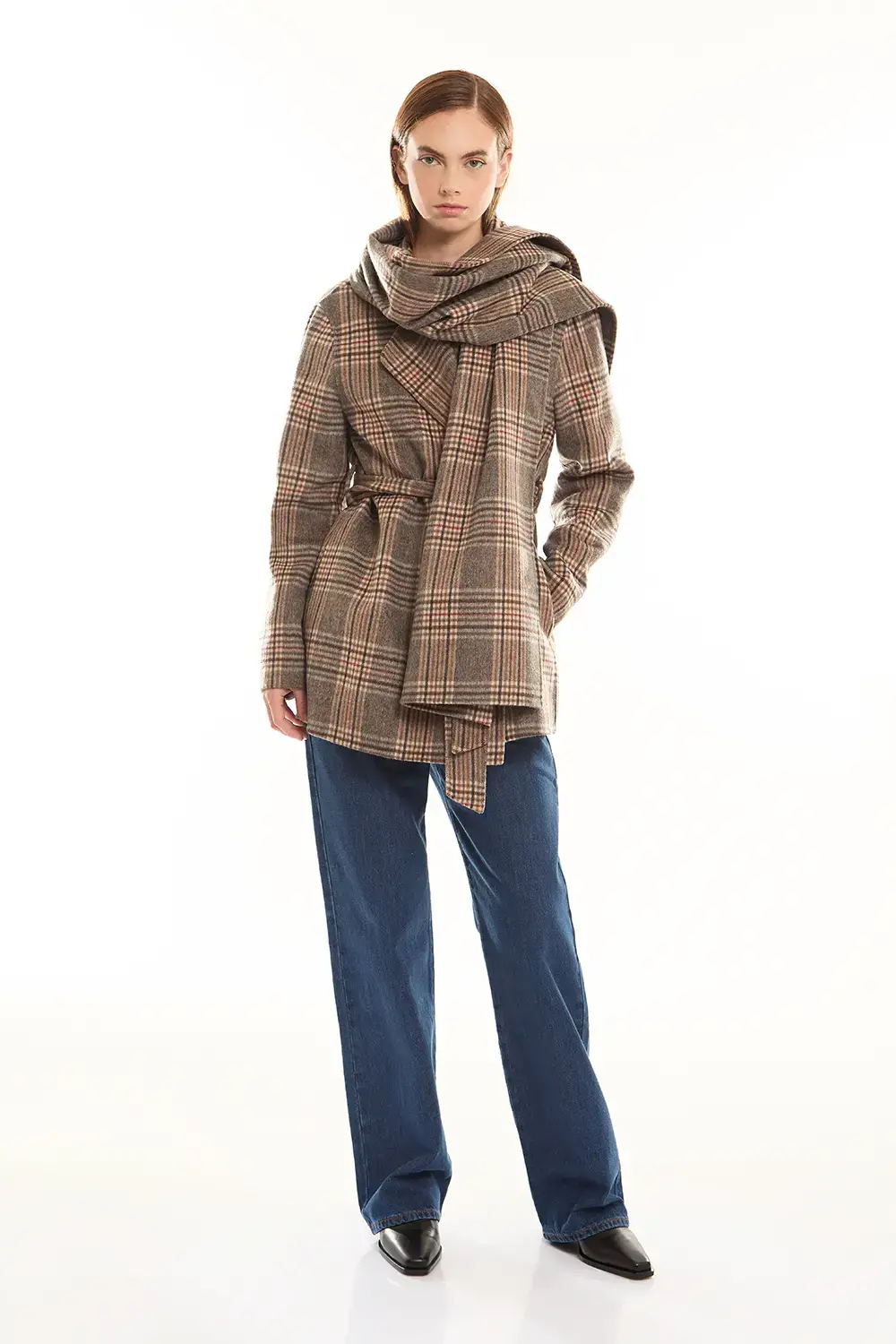 P.A.R.O.S.H. CAPPOTTO CHECK Nuova