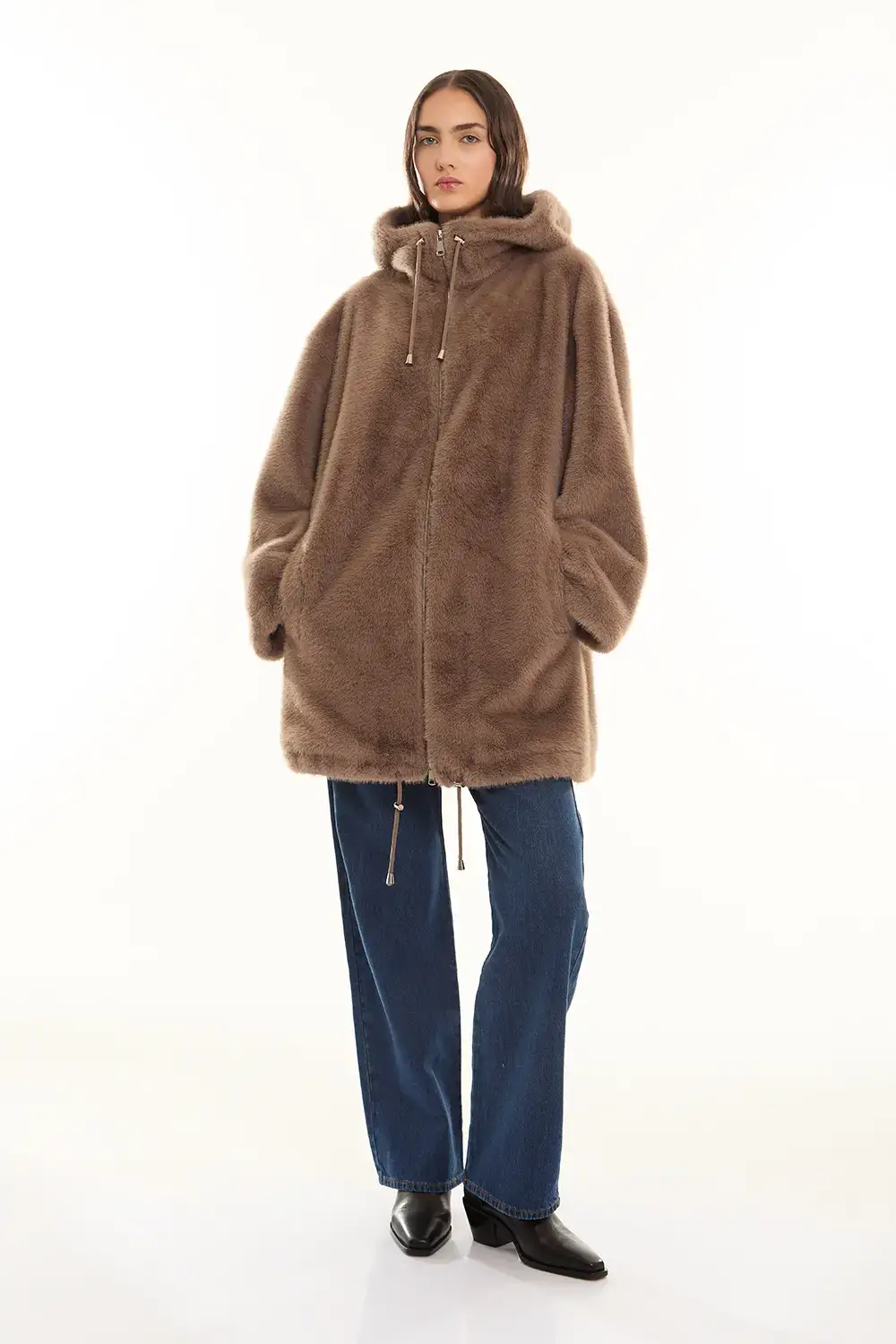 P.A.R.O.S.H. PARKA ECOPELLICCIA Qualità