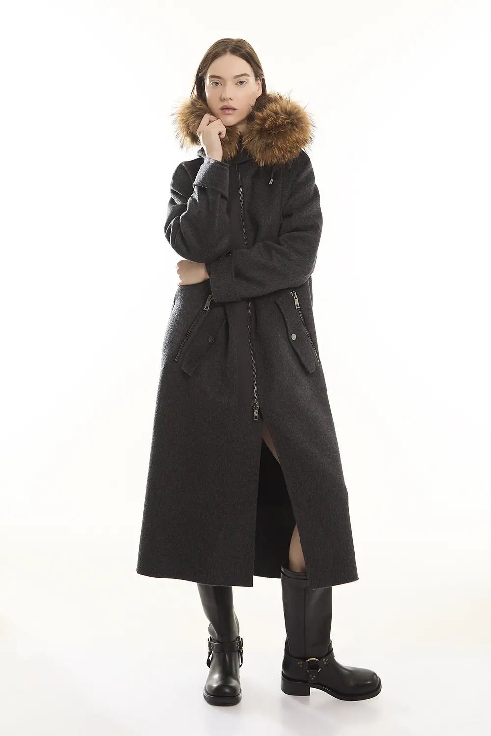 P.A.R.O.S.H. PARKA IN LANA Promozione