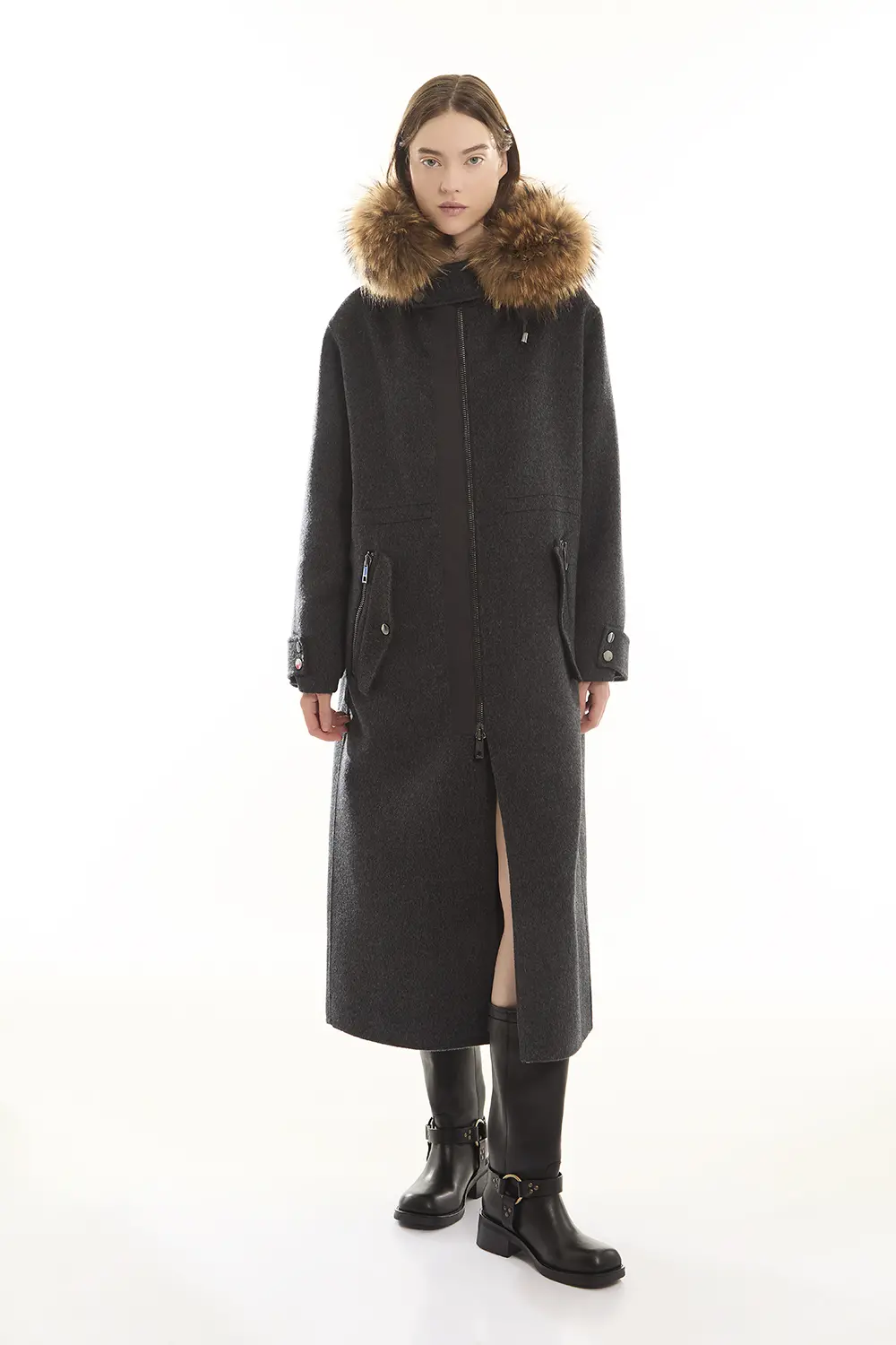P.A.R.O.S.H. PARKA IN LANA Promozione