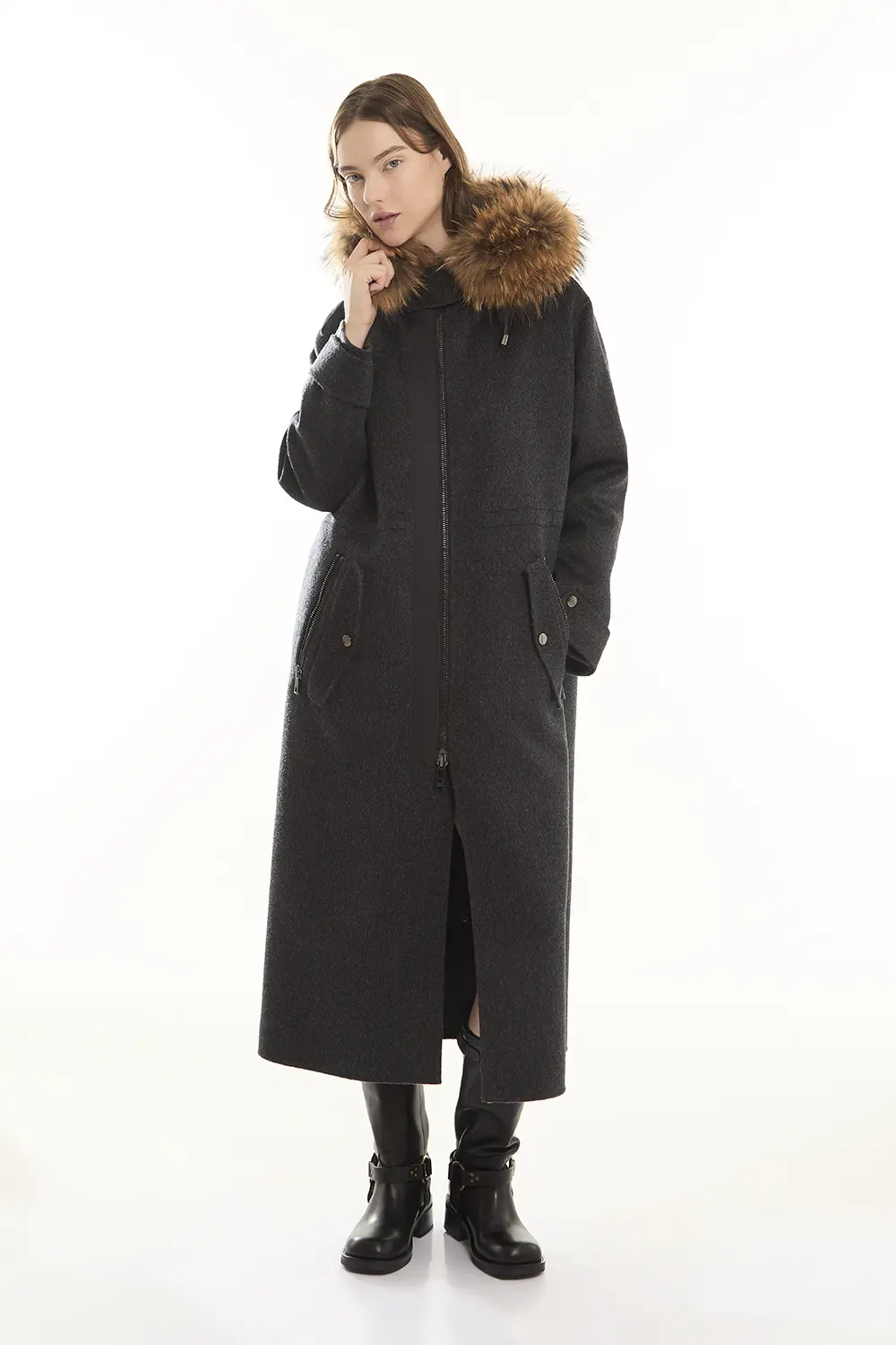 P.A.R.O.S.H. PARKA IN LANA Promozione