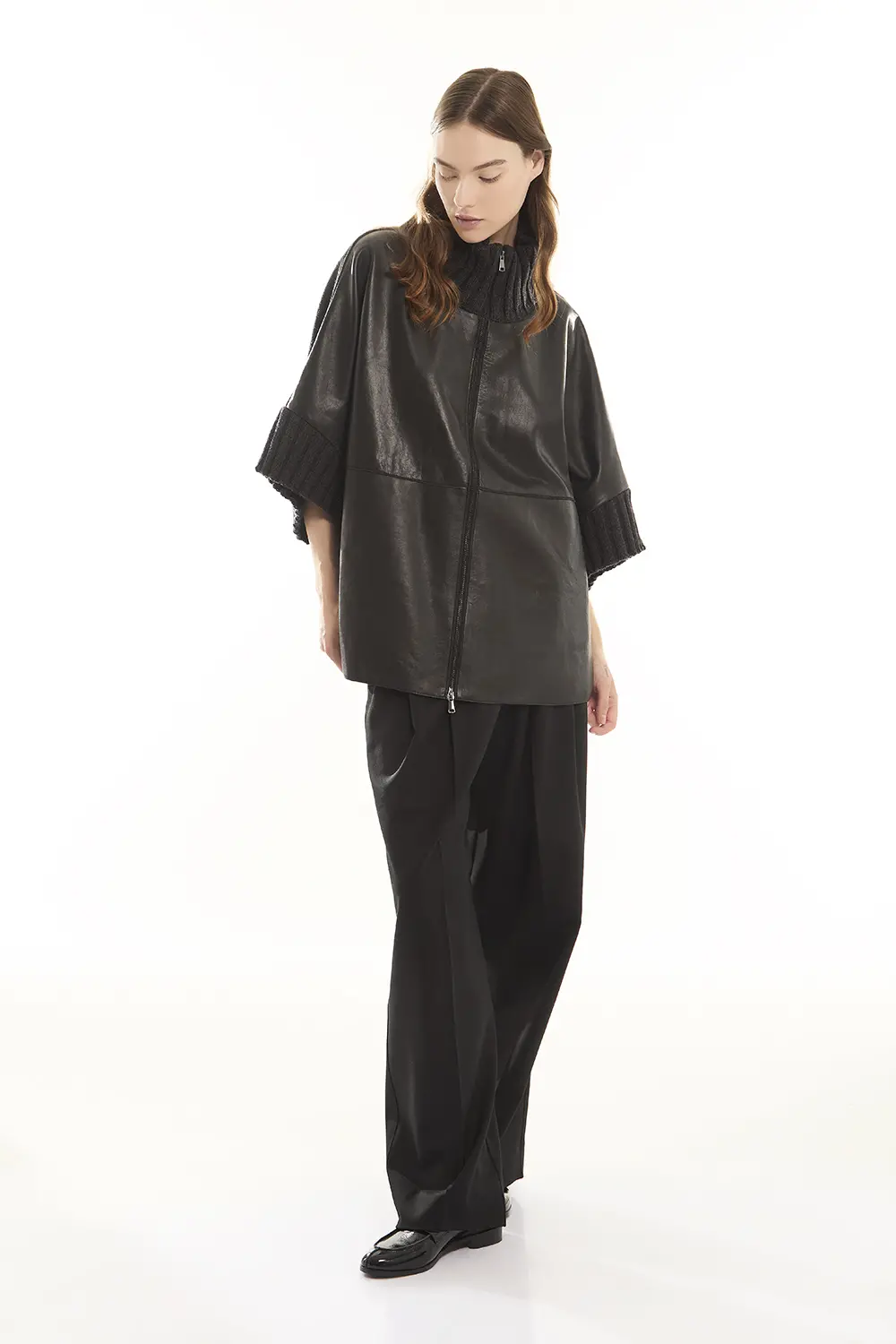 P.A.R.O.S.H. CAPPOTTO IN PELLE Soddisfazione Garantita